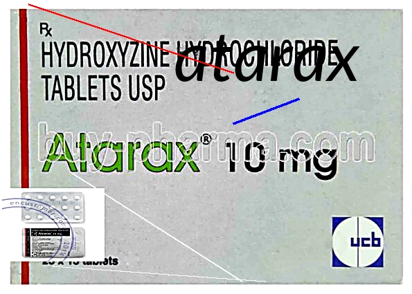 Atarax prix